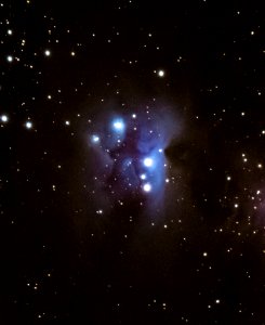 The Running Man Nebula photo
