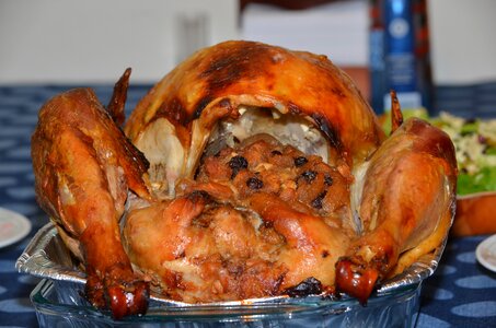 Turkey dinner christmas