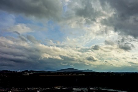 December Sky over Kennesaw Mountain