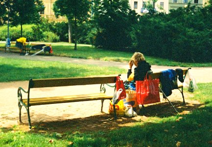 Elikon 35S - Occupied Benches in Lužánky Park
