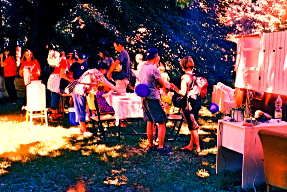 Pentacon Electra + Cross Processed Film - Party for Kids in the Lužánky Park 2