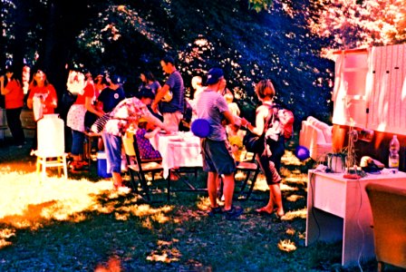 Pentacon Electra + Cross Processed Film - Party for Kids in the Lužánky Park 2