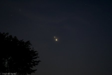 Venus and Jupiter photo