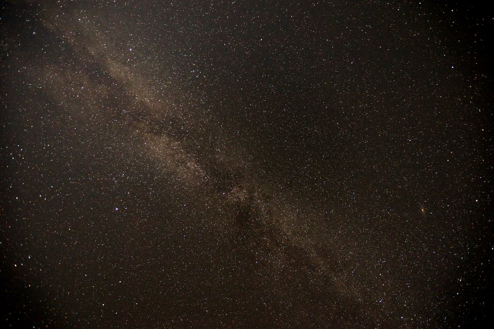 Milky Way over Georgia