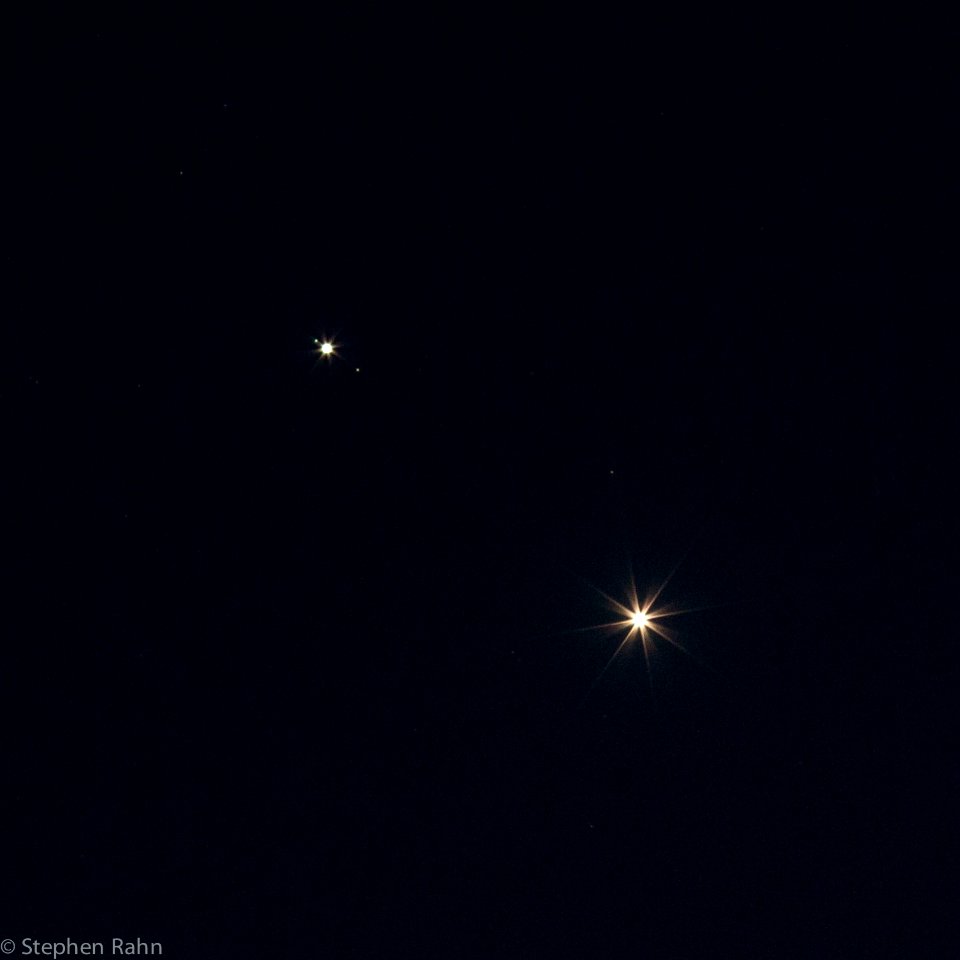 Jupiter and Venus