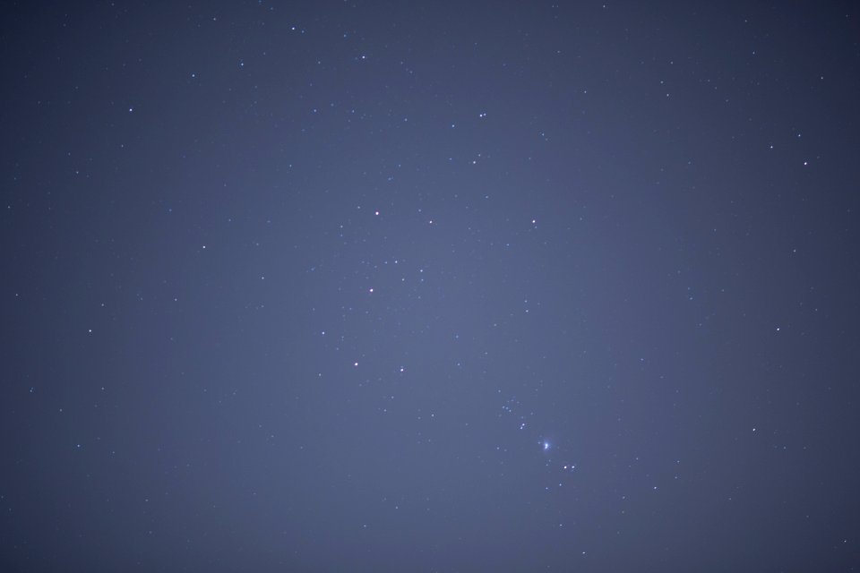 Raw Orion Nebula 4