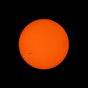 Sun in White Light on 7-8-17