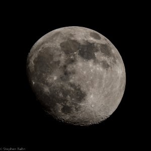 Waxing Gibbous - 91% Full