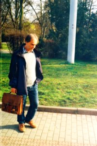 Beirette VSN - Man with Old Briefcase