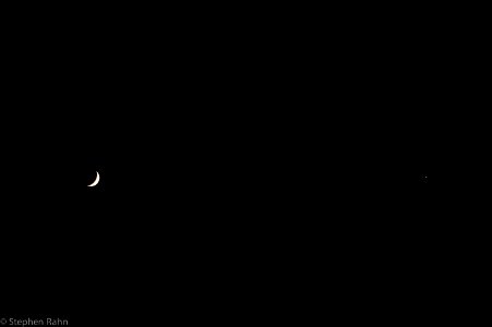 The Moon, Jupiter, and Venus