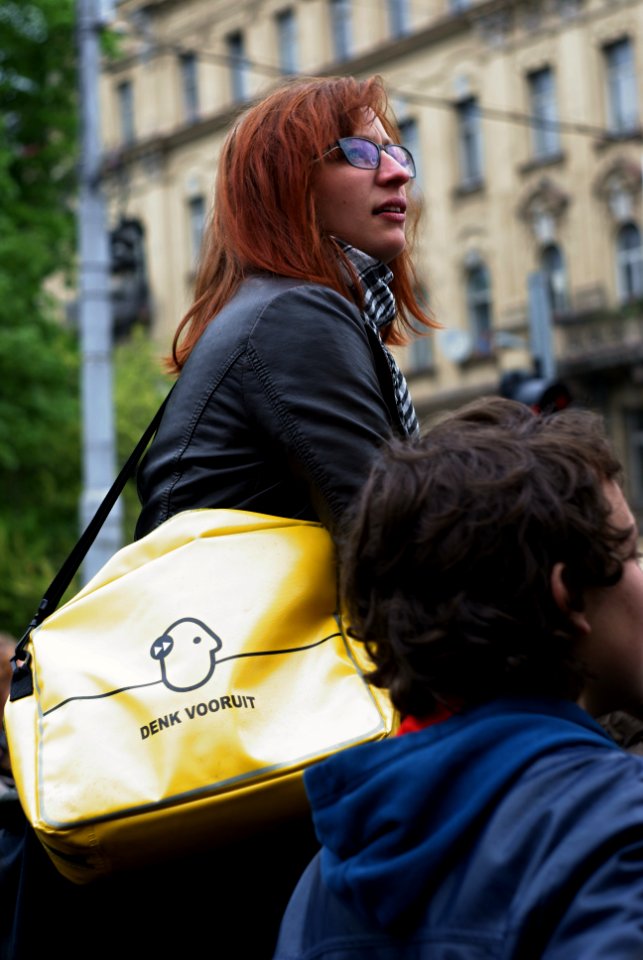 Sony Alpha A230 with Helios-44-2 - Blockade of Neonazi March - Part 2: Getting Ready 04