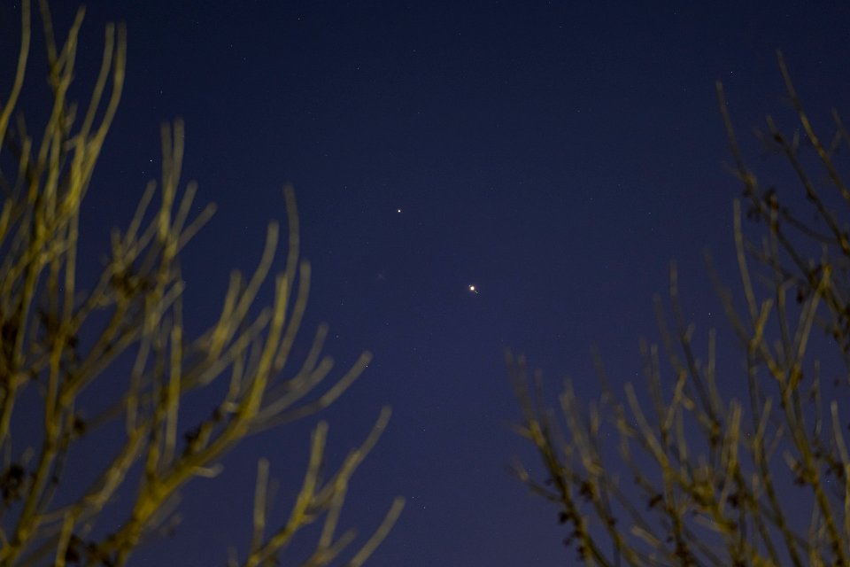 Jupiter and Saturn