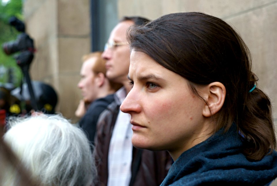 Sony Alpha A230 with Helios-44-2 - Blockade of Neonazi March - Part 6: Under Pressure 07
