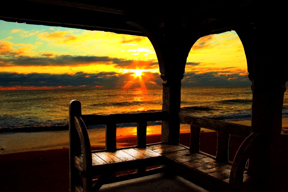 Ocean sea beach chair