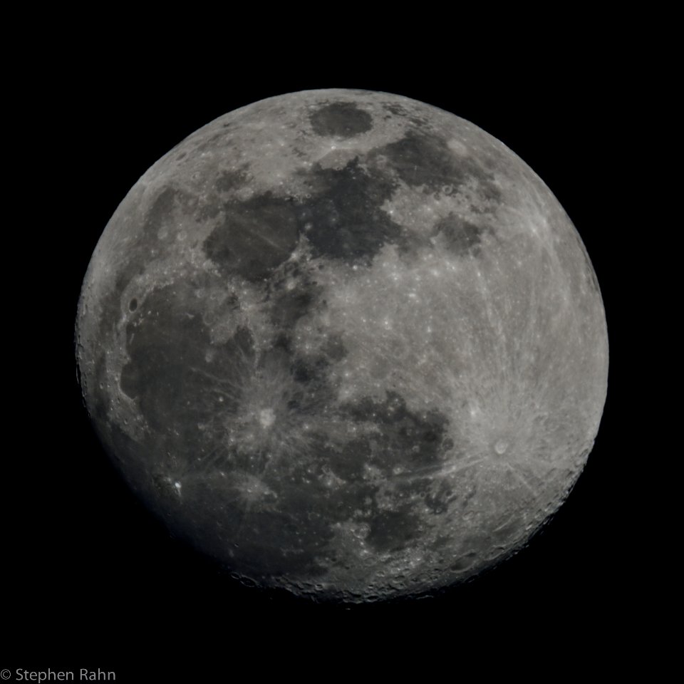 Waxing Gibbous Moon