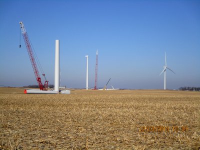 IMG 0763 Wind Turbine Installation SW Kankakee Co IL 12-3-2014