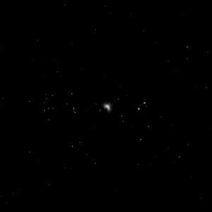 M42 - Orion Nebula in Monochrome (version 1)