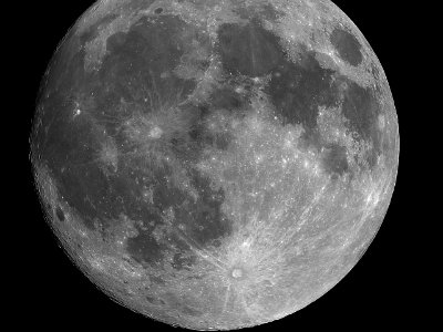 98% Illuminated Waxing Gibbous Moon photo