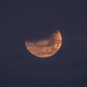 Partial Lunar Eclipse on 1-31-18