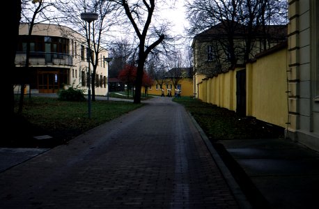 Exa + Tessar 2,8/50 - Psychiatric Hospital Černovice 3