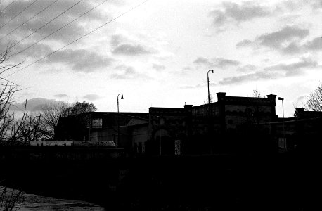 Exa + Tessar 2,8/50 - Former City Slaughterhouse at Svitava River 07