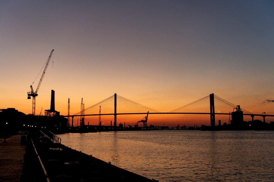 Savannah, Georgia Sunset on 7-10-18