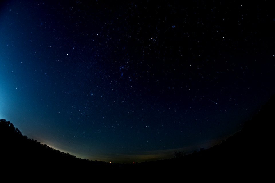 Geminid Meteors over Central Georgia