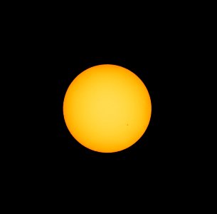 August 23rd, 2013 - Mild Sunspot Activity