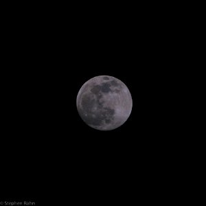 Waxing Gibbous - One Day Before Full