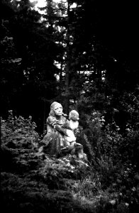 Smena Symbol - Statue in the Bohunice Hospital