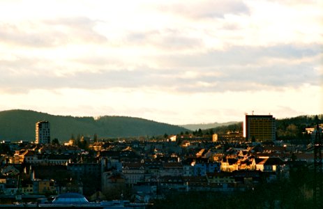 Praktica FX 3 + Pentacon Electric 4/200 - Brno Scape from Lesná 3