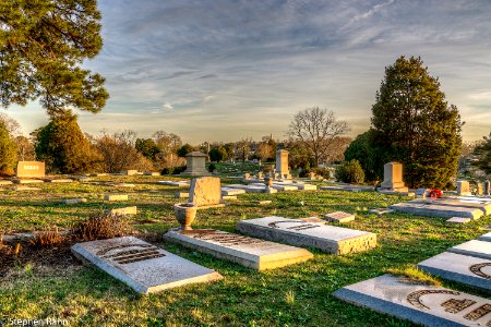 Riverside Cemetery Tonemapped