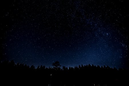 Milky Way over Georgia photo