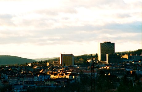 Praktica FX 3 + Pentacon Electric 4/200 - Brno Scape from Lesná 4