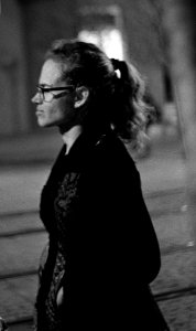 Praktica BC1 - Woman in the Night photo