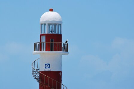 Lighthouse cancun mexico photo