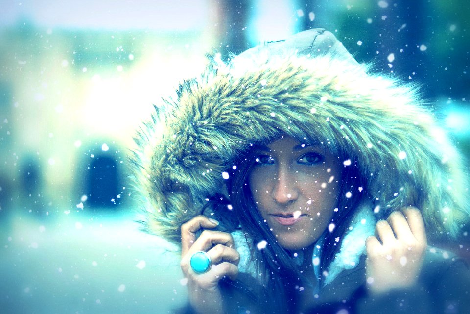 Nevando por Sevilla