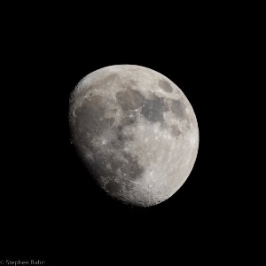 Waxing Gibbous - 85% Full