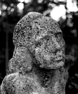 Ricoh TLS 401 with Helios 44-2 - Statue Portrait