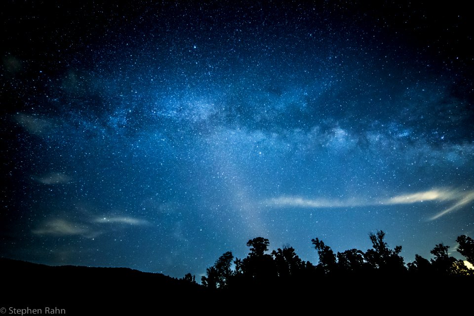 Milky Way over North Georgia