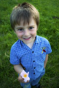 Flower innocence smile