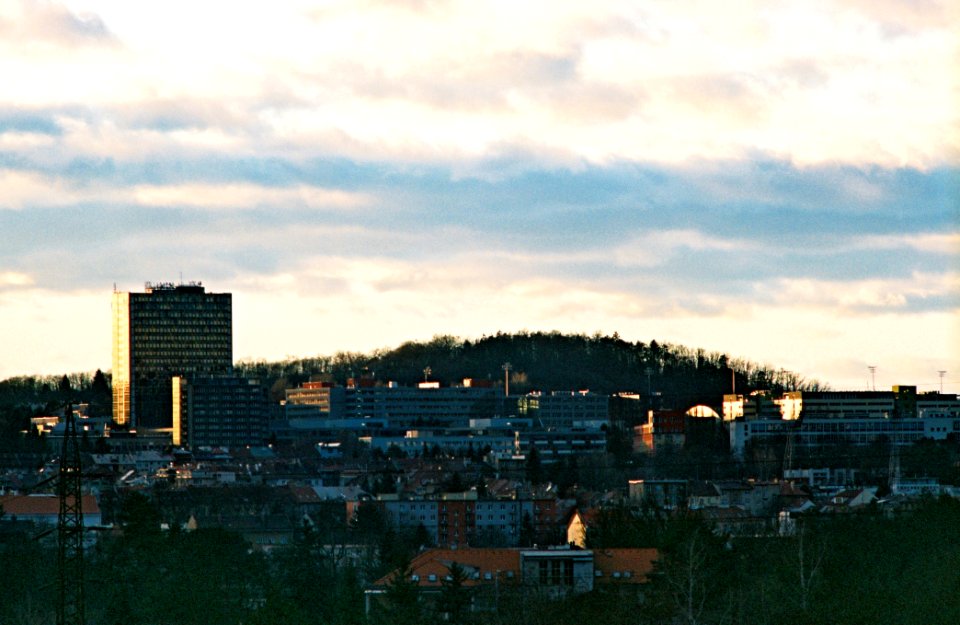 Praktica FX 3 + Pentacon Electric 4/200 - Brno Scape from Lesná 2