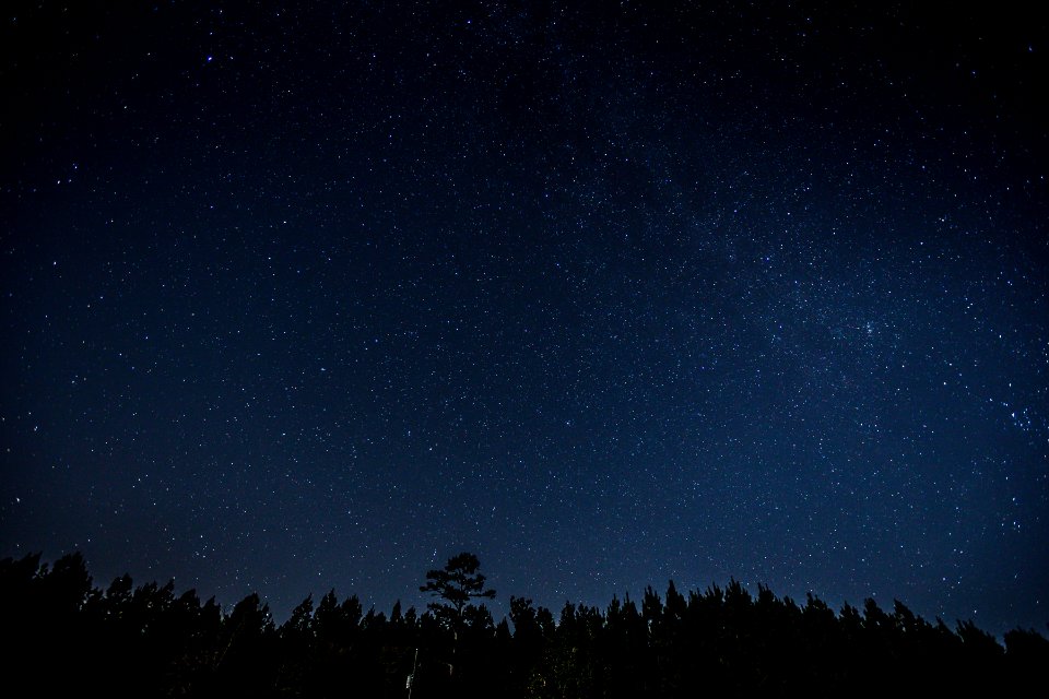 Milky Way over Georgia