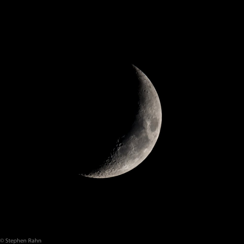 Waxing Crescent - 28% Full