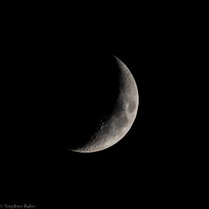 Waxing Crescent - 28% Full