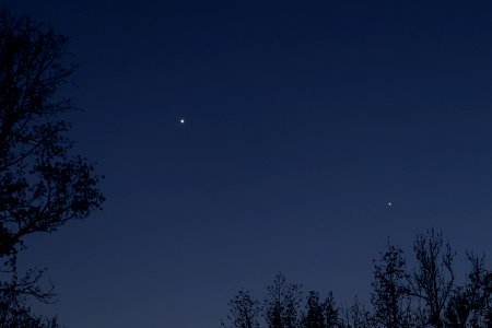 Venus and Jupiter on 11-27-19