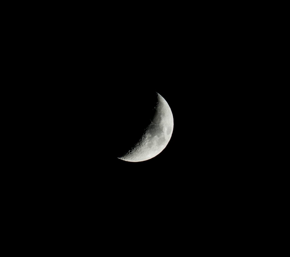 Waxing Crescent - 34% Full