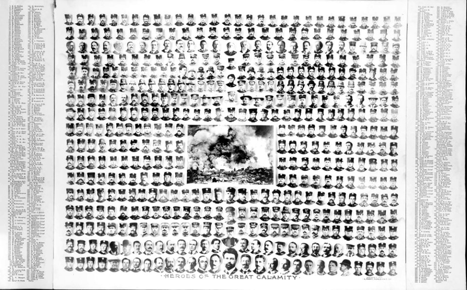 "Heroes of the Great Calamity" by A.L. Murat, 1907