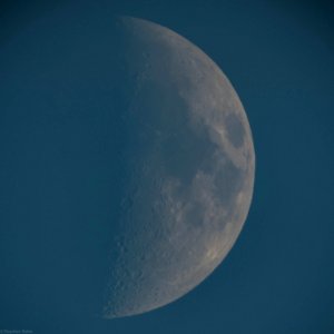 Waxing Crescent - 44% Full