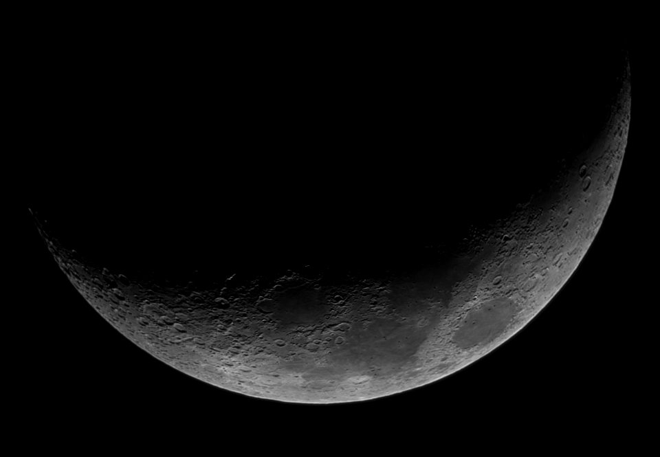 Waxing Crescent Moon on 4-27-20
